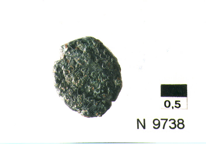 R/ testa di Apollo a sinistra; V/ Toro androcefalo verso destra incoronato (moneta, litra) (sec. III a.C)