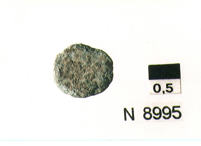 non leggibile (moneta, nummus) (secc. IV/ V d.C)