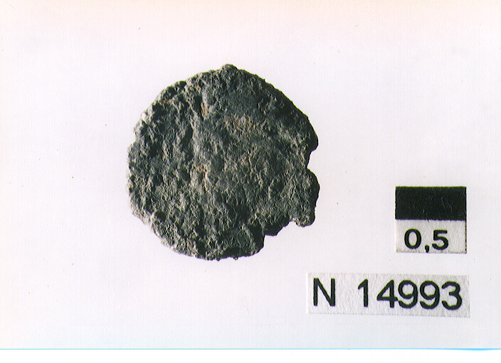 illeggibile (moneta, follis) (secc. IV/ V d.C)