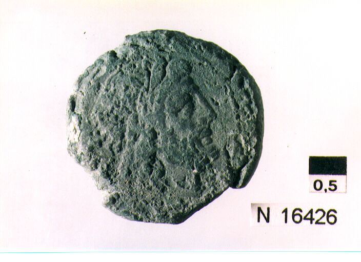 R/ testa di Giove laureato a destra, dietro segno del valore; V/ prua a destra, davanti segno del valore (moneta, semisse) (secc. III/ I a.C)