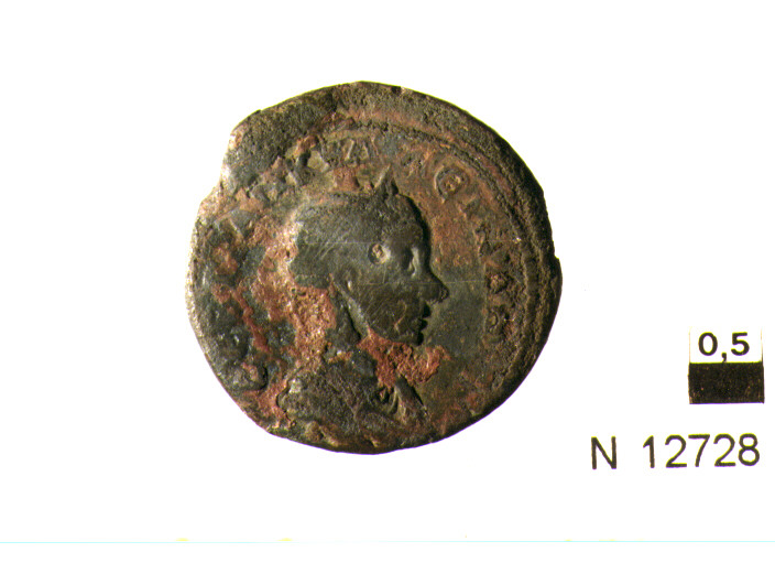 R/ a destra; V/ (moneta) (sec. I d.C)