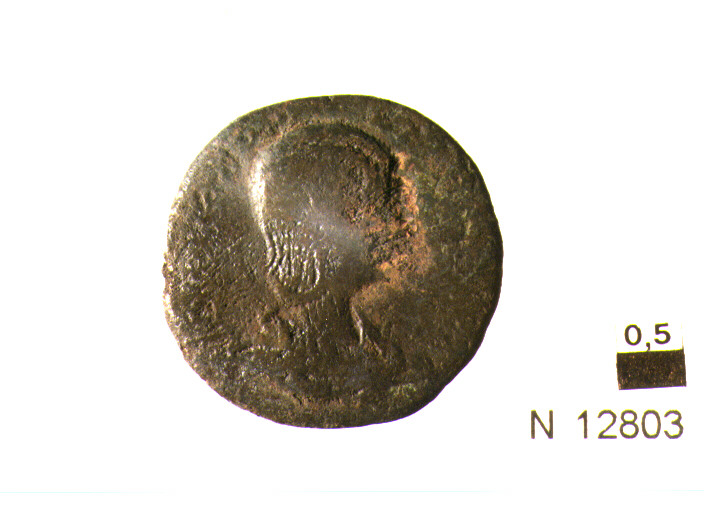 R/ a destra; V/ (moneta) (sec. I d.C)