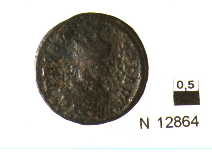 R/ busto di Probo radiata con corona a destra; V/ vittoria che avanza a sinistra con corona (moneta, antoniniano) (sec. III d.C)