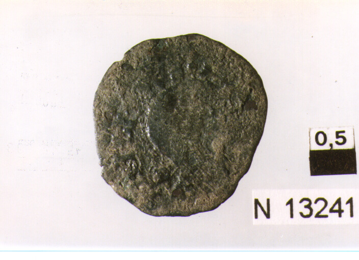 R/ busto a destra; V/ croce (moneta, cavallo) (sec. XVI d.C)