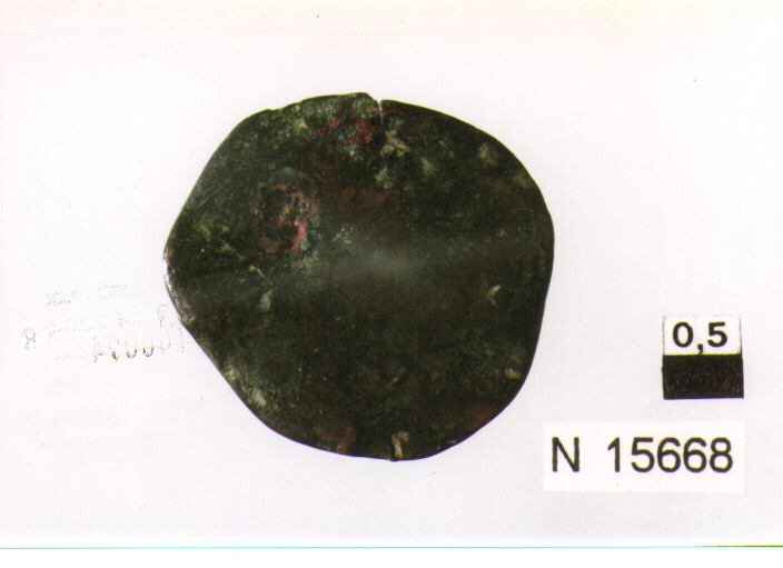 illeggibile (moneta, tre cavalli) (secc. XVI/ XVII d.C)