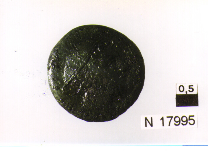 R/ testa di Mercurio a destra; V/ prua a destra (semuncia) (sec. III a.C)