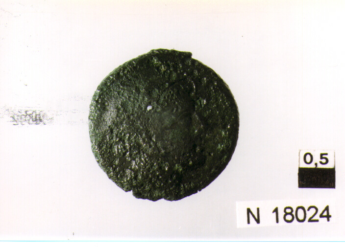 R/ testa di Mercurio a destra; V/ prua a destra (semuncia) (sec. III a.C)