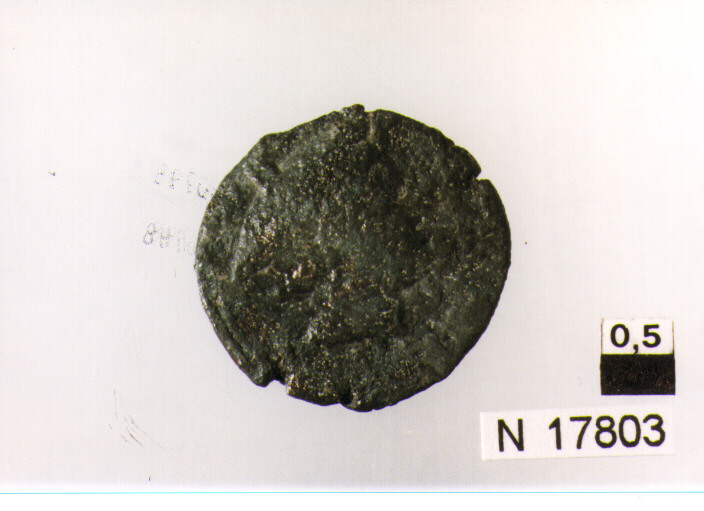 R/ testa di Mercurio a destra; V/ prua a destra, poco leggibile (semuncia) (sec. III a.C)