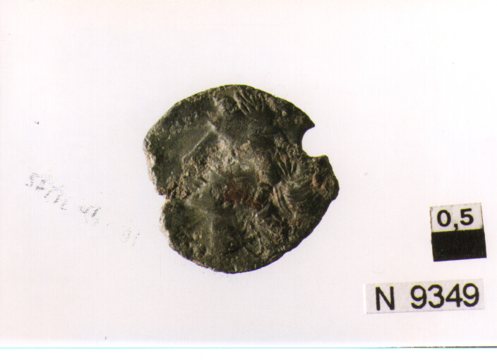 R/ testa di Apollo laureata a sinistra; V/ toro androcefalo a destra incoronato da Nike (moneta, litra) (sec. III a.C)