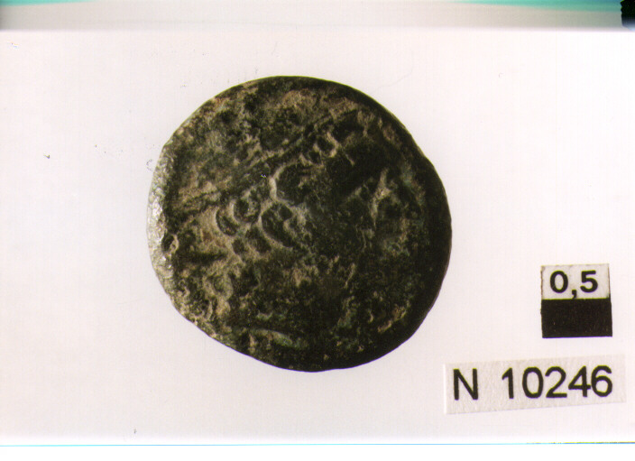 R/ testa di Mercurio a destra; V/ prua a destra (semuncia) (sec. III a.C)