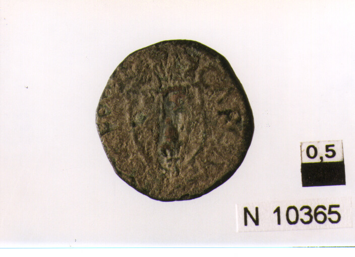 R/ scudo di Francia coronato; V/ croce trifogliata (moneta, cavallo) (sec. XV d.C)