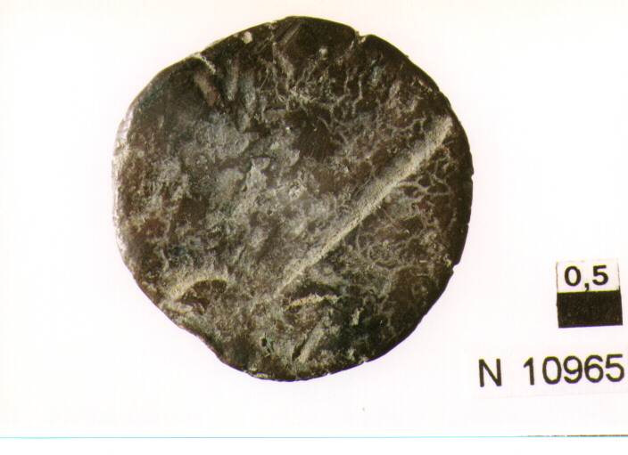 non identificabile (moneta, tre tormesi) (sec. XVII d.C)
