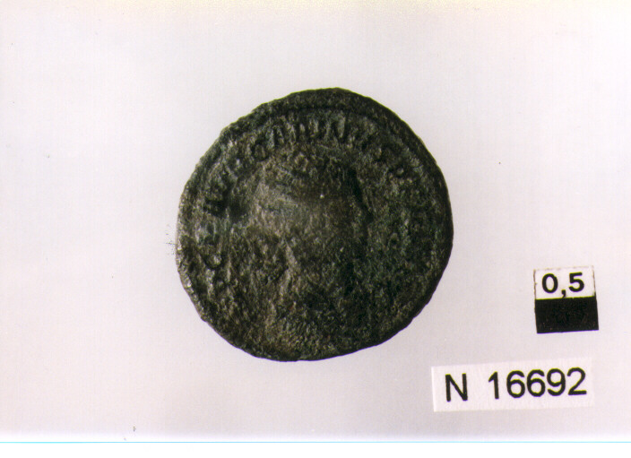 R/ testa laureata di Giove a destra; V/ prua a destra (moneta, semisse) (secc. III/ I a.C)