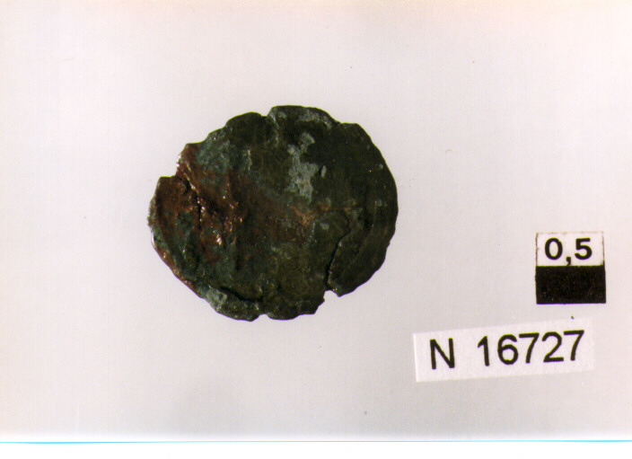 R/ modio al centro; V/ lettere nel campo (moneta, quadrante) (sec. I d.C)