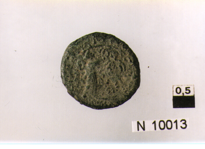 R/ busto drappeggaito e diademato di Severina(?) a destra; V/ Venus stante a sinistra (moneta, antoniniano) (sec. III d.C)