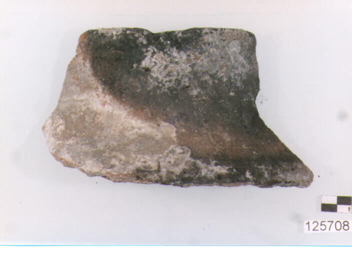 olla/ forma parzialmente ricostruibile (secc. VI/ XIV d.C)