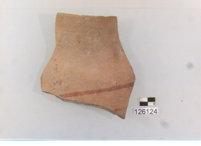 brocca/ forma parzialmente ricostruibile (secc. VI/ X d.C)