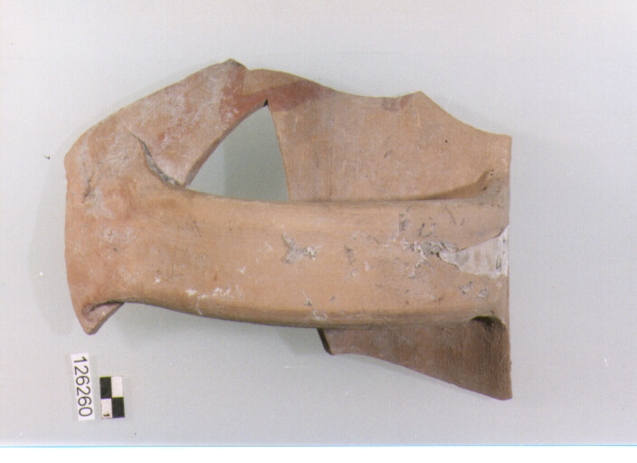 brocca/ forma parzialmente ricostruibile (secc. VI/ X d.C)