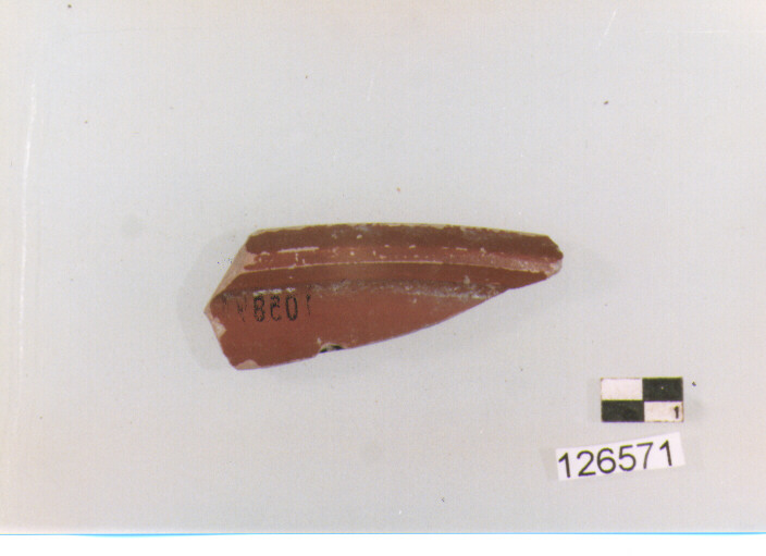 coppa/ orlo (secc. I a.C./ II d.C)