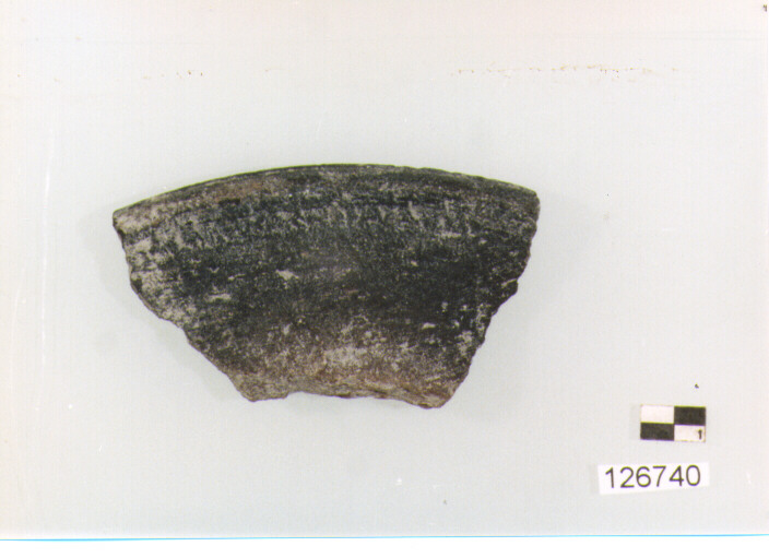 coperchio/ orlo (secc. VI/ XIV d.C)