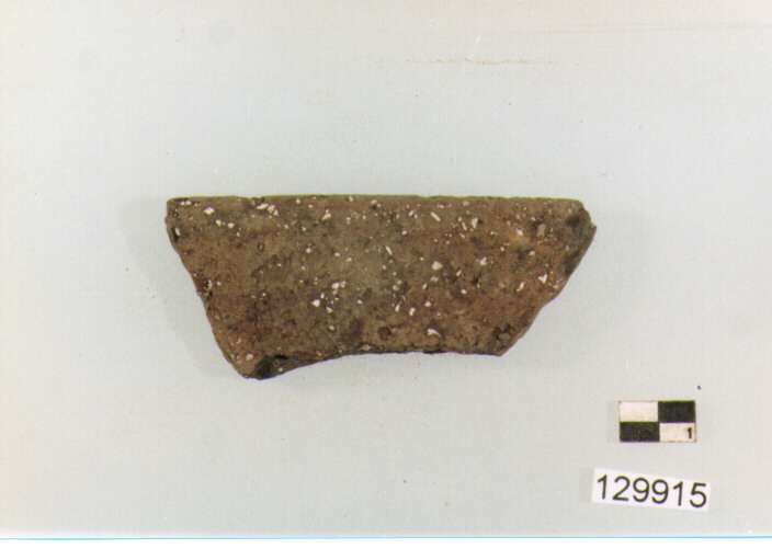 coperchio/ orlo (secc. VI/ XIV d.C)