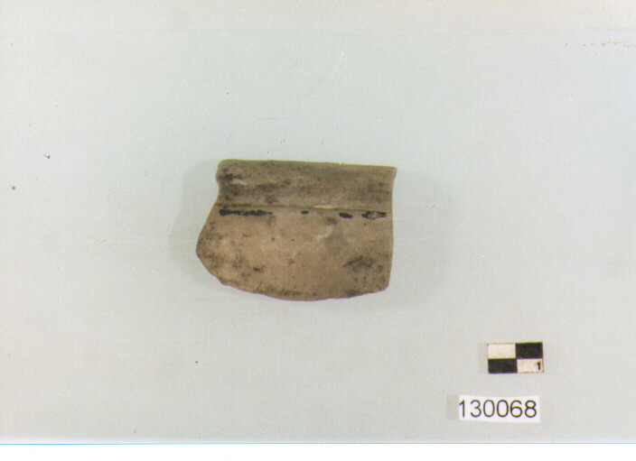 coppa/ orlo (secc. III/ I a.C)