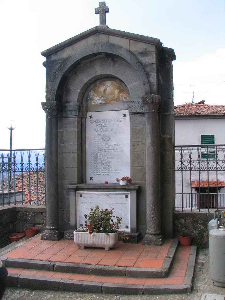 monumento ai caduti - ad ara - ambito toscano (primo quarto sec. XX)