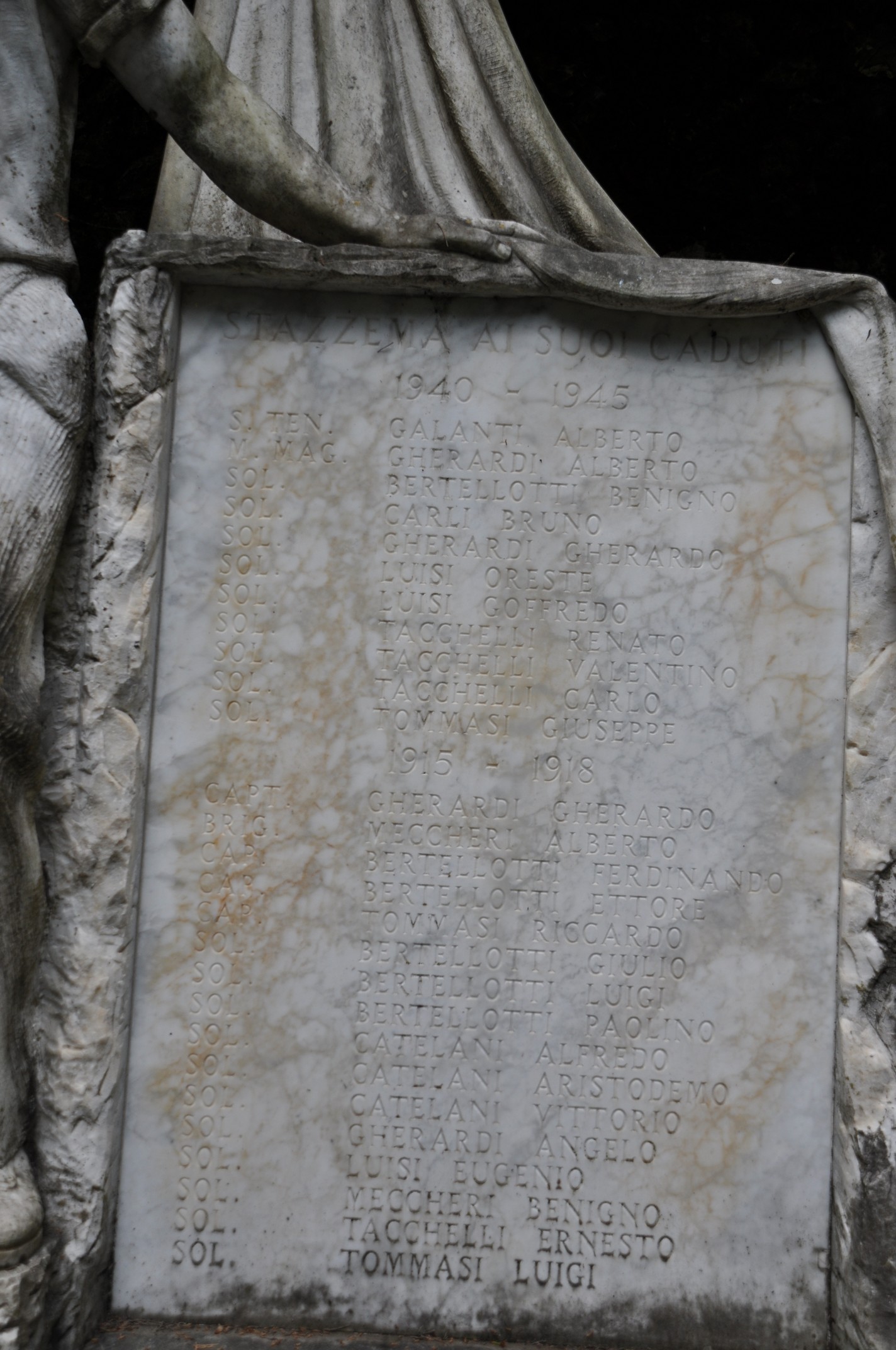 monumento ai caduti di Browstein Fred X (ultimo quarto sec. XX)