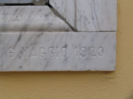 lapide commemorativa ai caduti - ambito toscano (primo quarto sec. XX)