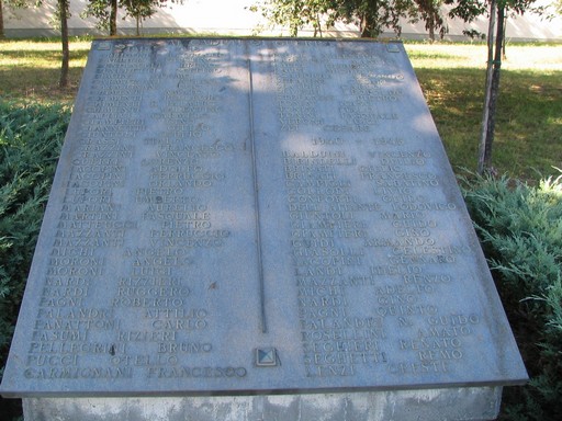 monumento ai caduti - ambito toscano (fine sec. XX)