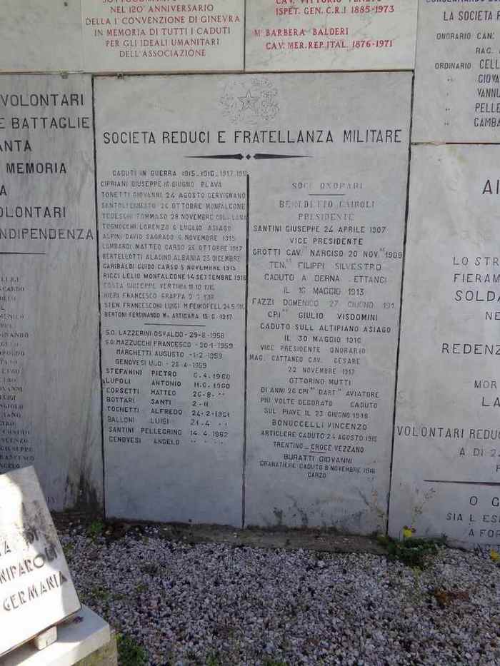 lapide commemorativa ai caduti - ambito toscano (Sec. XX)