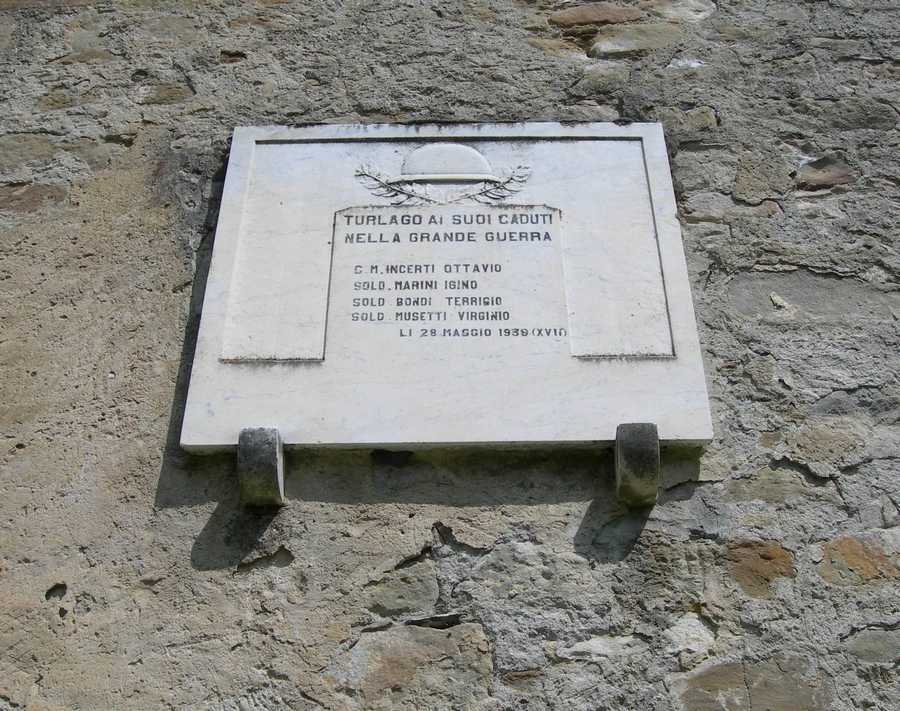 lapide commemorativa ai caduti - ambito toscano (Sec. XX)