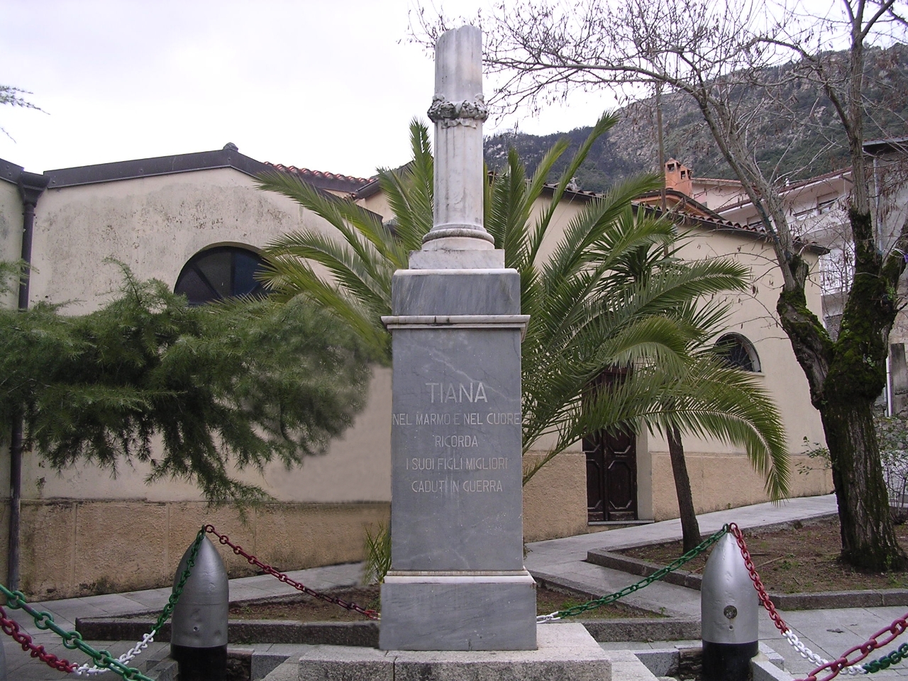 monumento ai caduti - a colonna spezzata - bottega sarda (sec. XX)