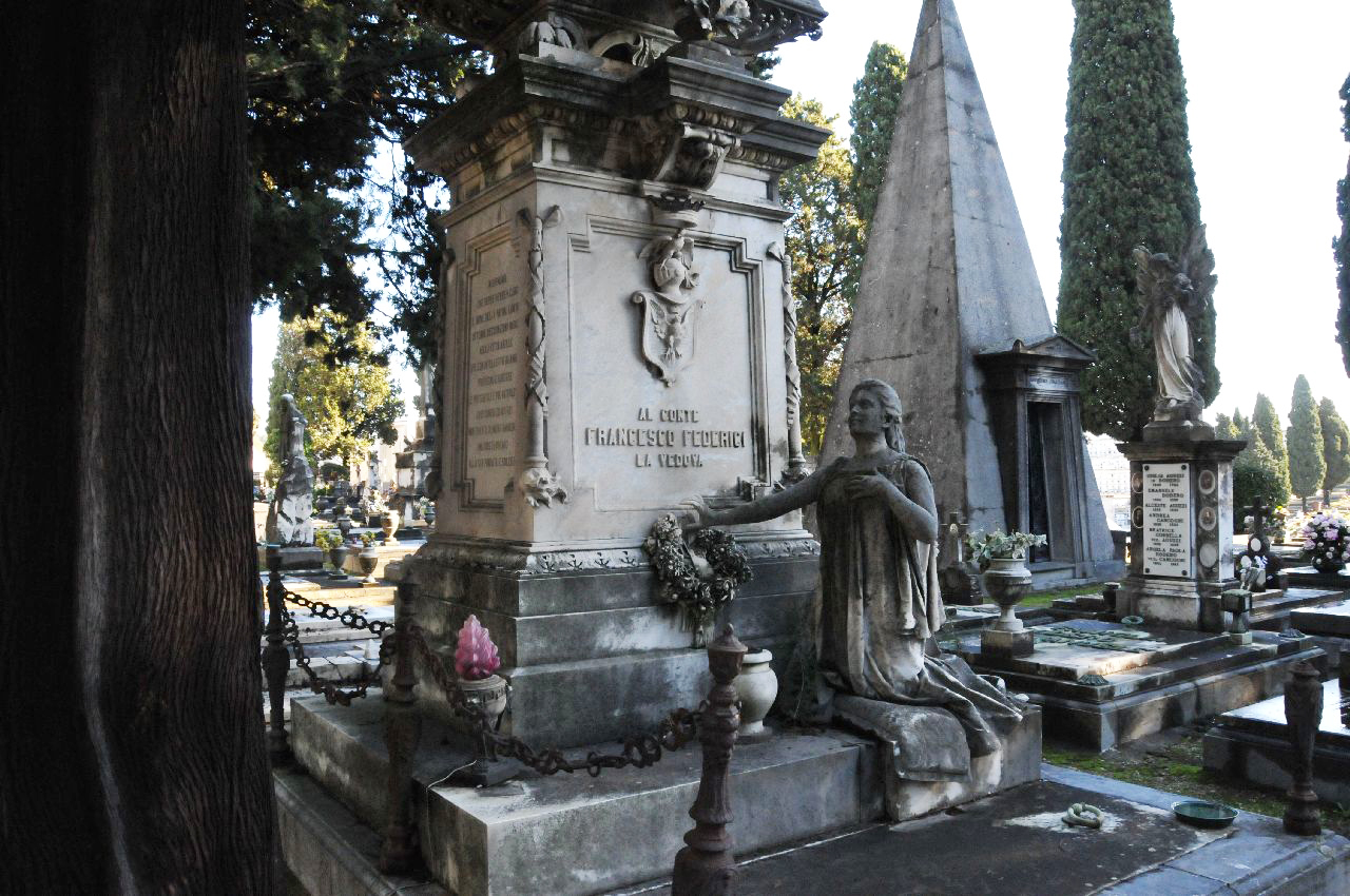 Monumento funebre del Conte Francesco Federici, Monumento funebre del Conte Francesco Federici (monumento funebre, opera isolata) - ambito ligure (fine sec. XIX)
