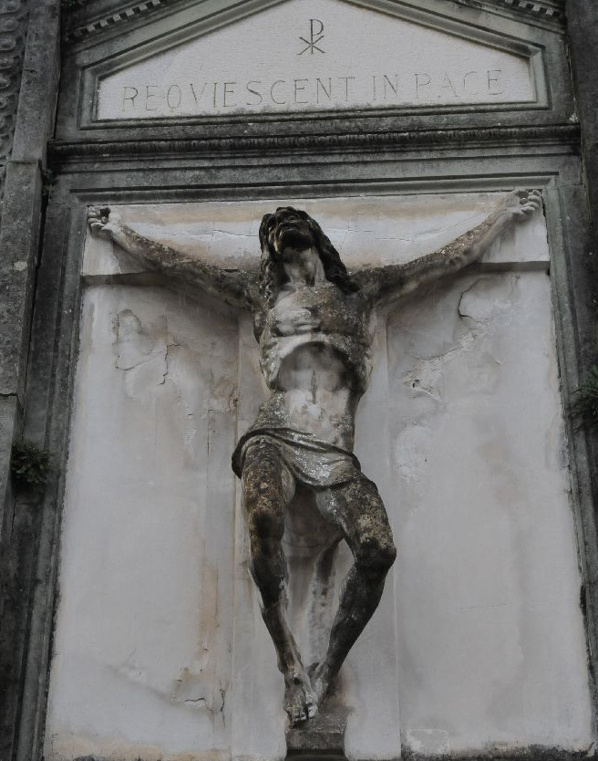 Cristo crocifisso della Cappella Cozzani, Cristo crocifisso della Cappella Cozzani (scultura) di Angiolo Del Santo (scuola) (secondo quarto sec. XX)