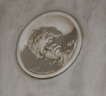 Ritratto di Giuseppina Faggioni Bertonati, Ritratto di Giuseppina Faggioni Bertonati (altorilievo) - ambito ligure (ultimo quarto sec XIX)