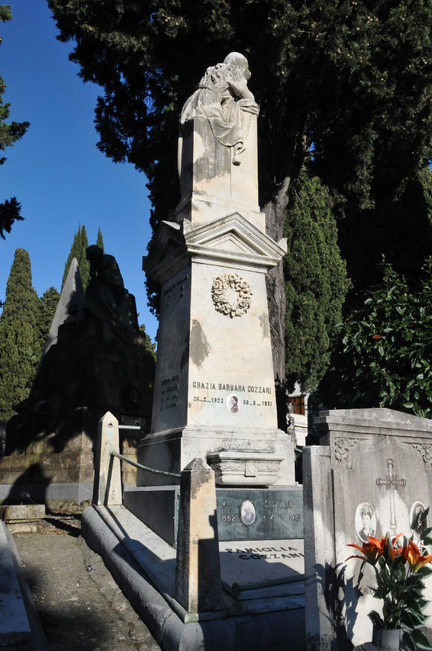 Monumento funebre di Grazia Barbara Cozzani, Monumento funebre di Grazia Barbara Cozzani (monumento funebre, opera isolata) - ambito ligure-toscano (secondo quarto sec. XX)