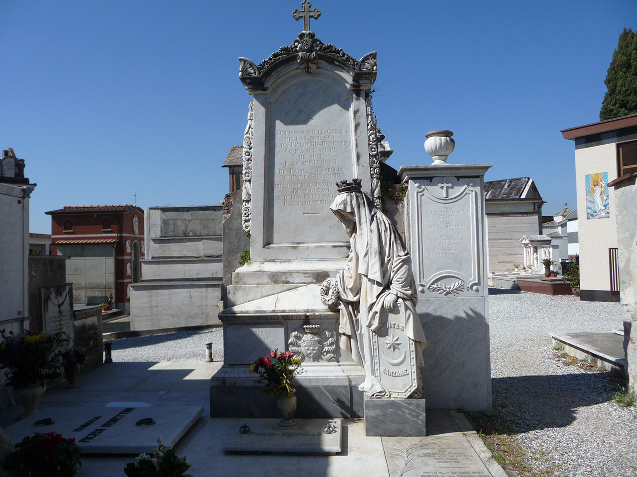 Monumento funebre della famiglia Gropallo, Monumento funebre della famiglia Gropallo (monumento funebre, opera isolata) di Emilio Neri F (attribuito) (ultimo quarto sec. XIX)