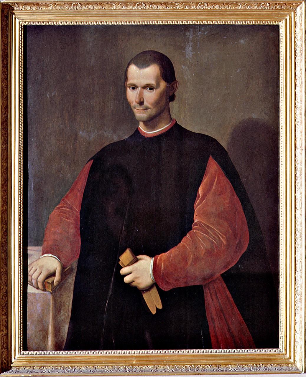 ritratto di Niccolò Machiavelli (dipinto) di Santi di Tito (ultimo quarto sec. XVI)