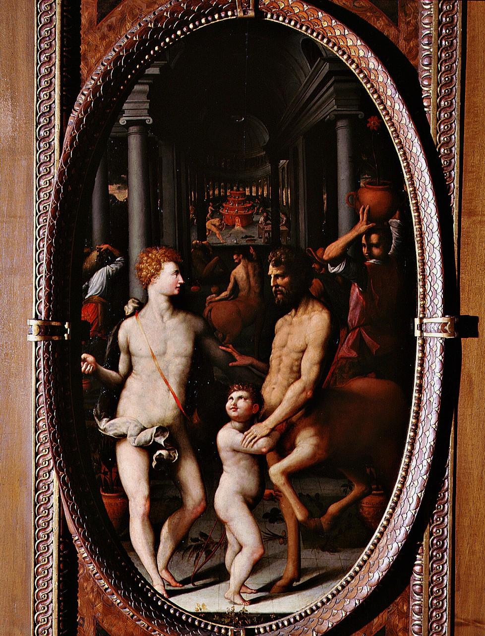 Apollo e Chione (dipinto) di Buti Domenico (sec. XVI)