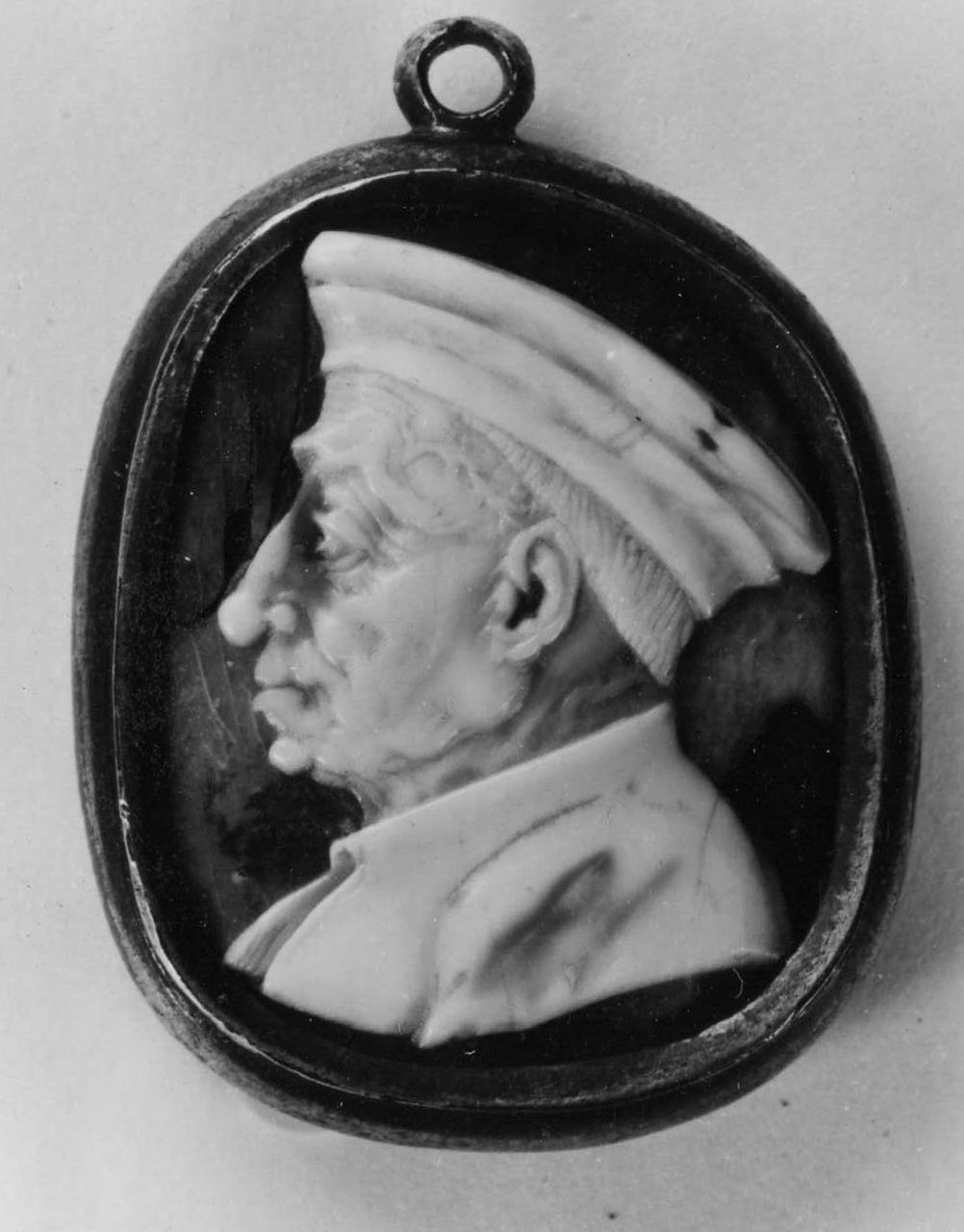 ritratto di Cosimo il Vecchio de' Medici (cammeo) - manifattura europea (sec. XV)