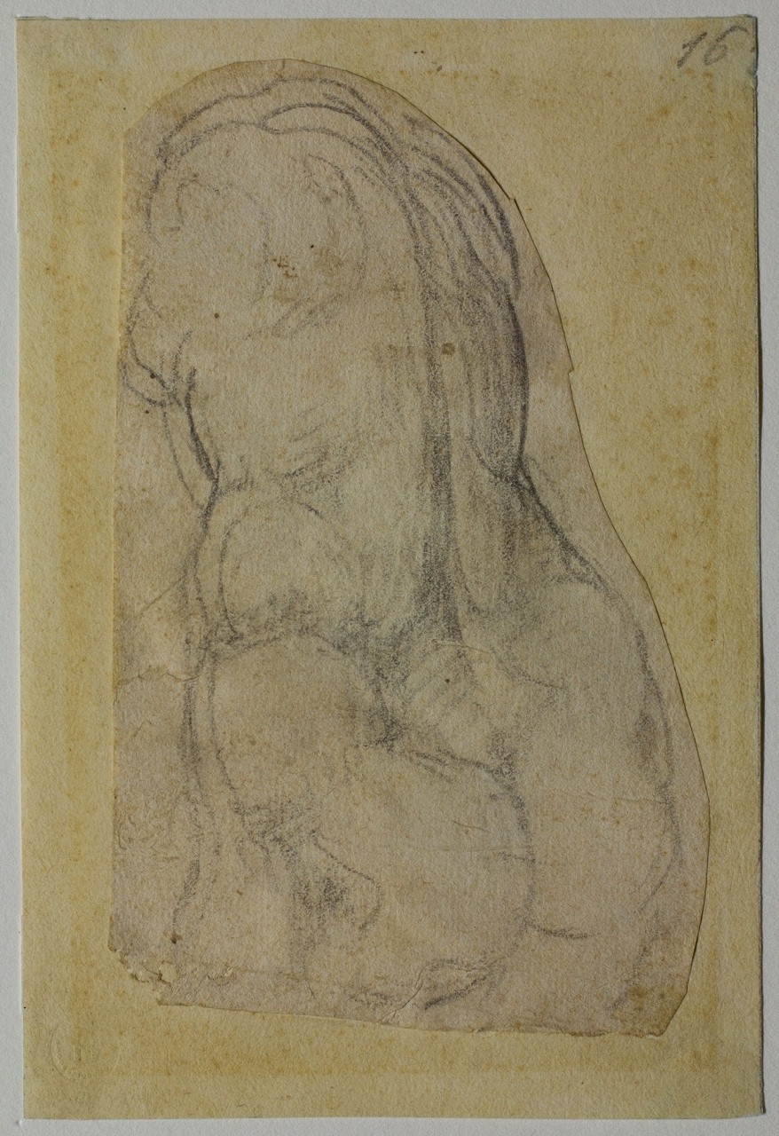 studio da una Venere antica (disegno) di Buonarroti Michelangelo (sec. XVI)