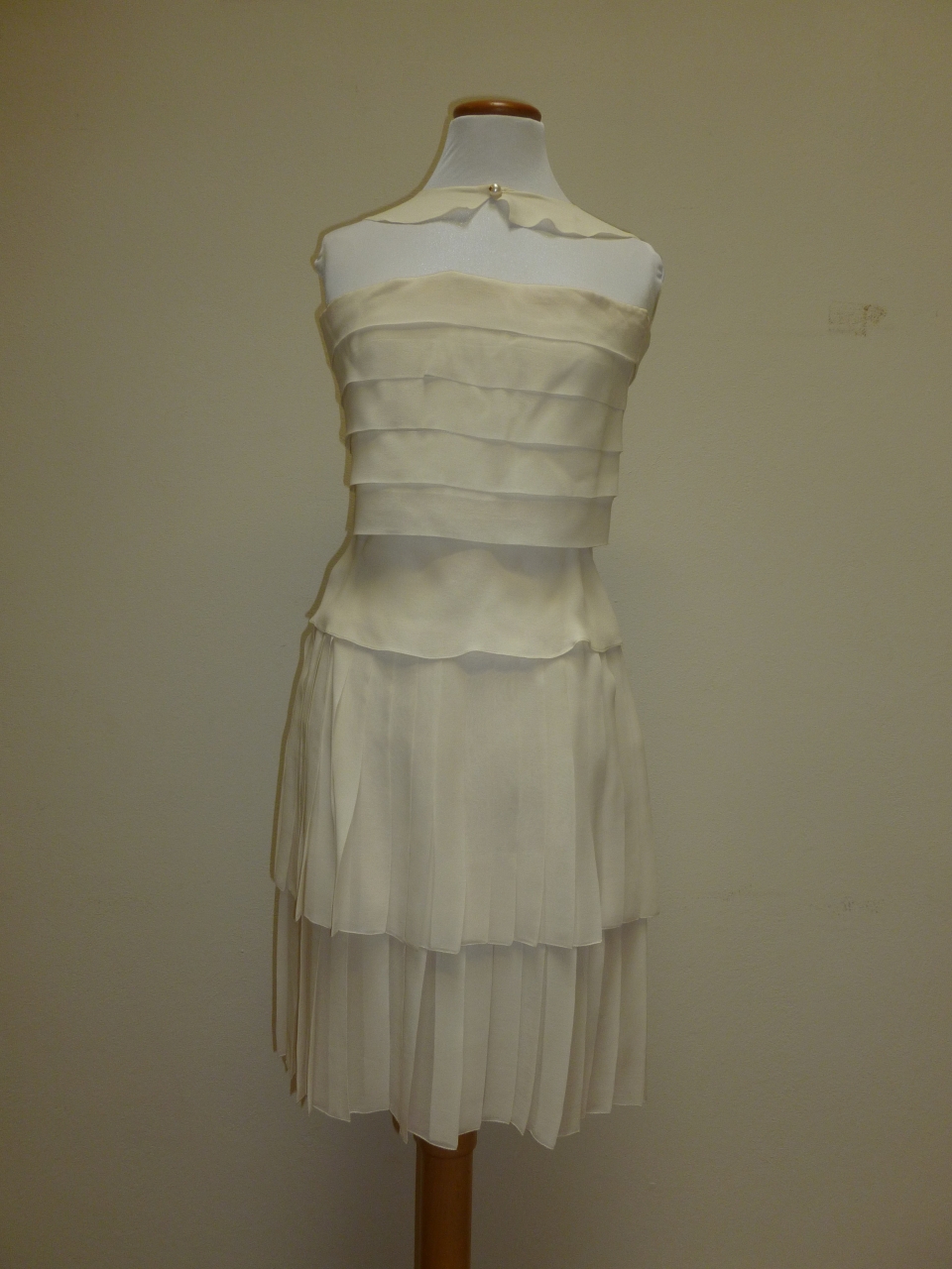 abito femminile, insieme di Lagerfeld Karl - manifattura francese (ultimo quarto sec. XX)