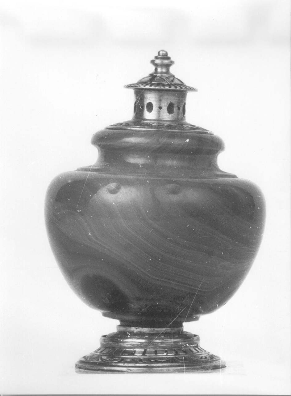 vasetto - bottega italiana (secc. XVI/ XVII)