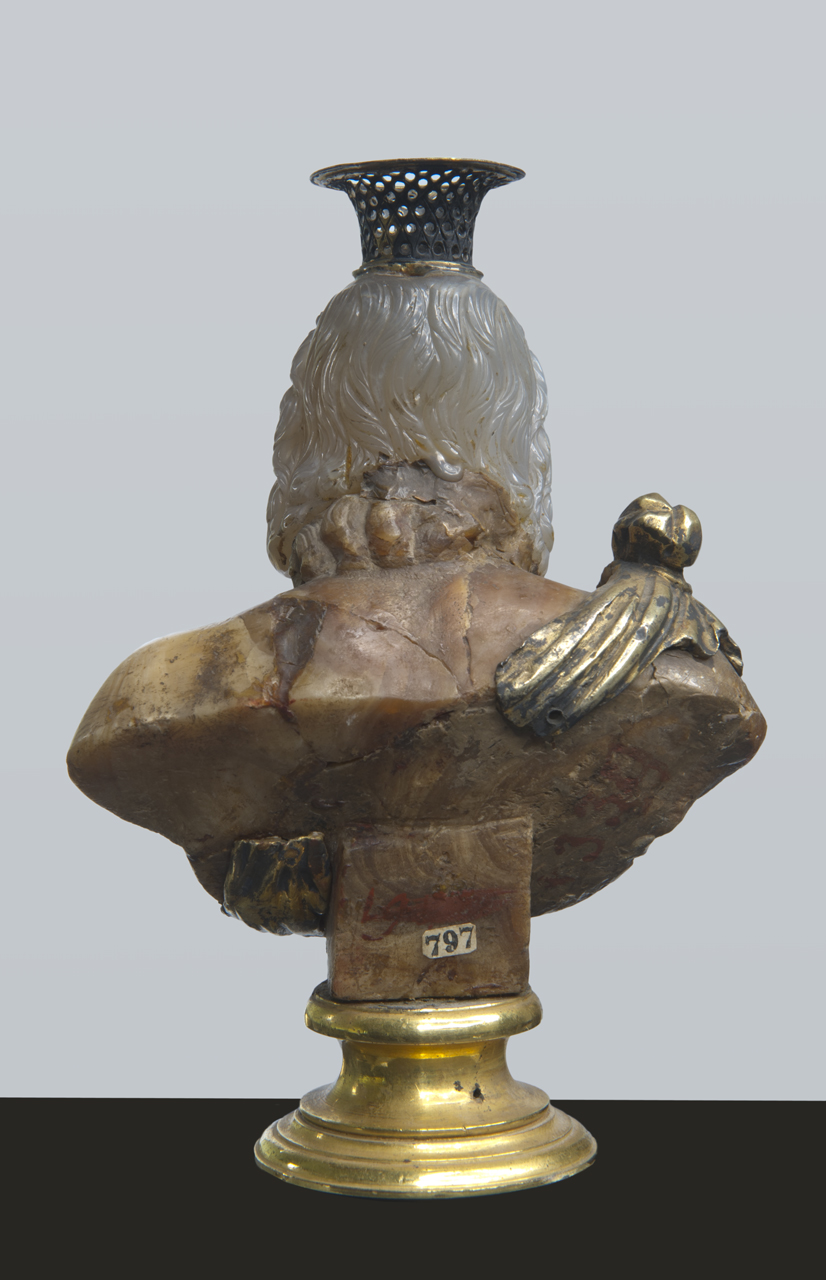 busto di Giove Serapide (scultura) - bottega fiorentina, arte romana (sec. II, sec. XVI)