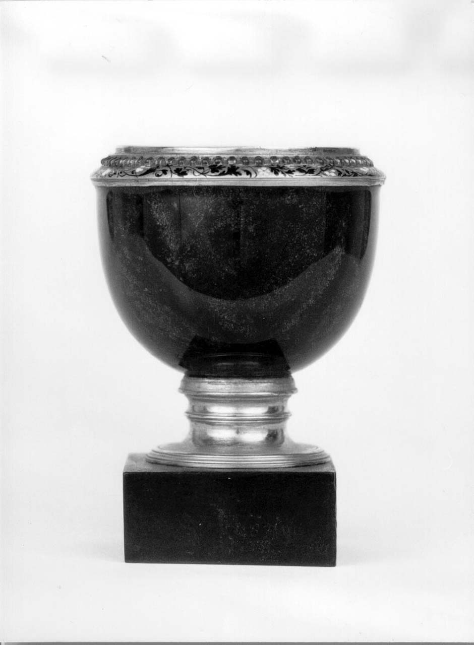 coppa - bottega italiana (seconda metà sec. XVI)