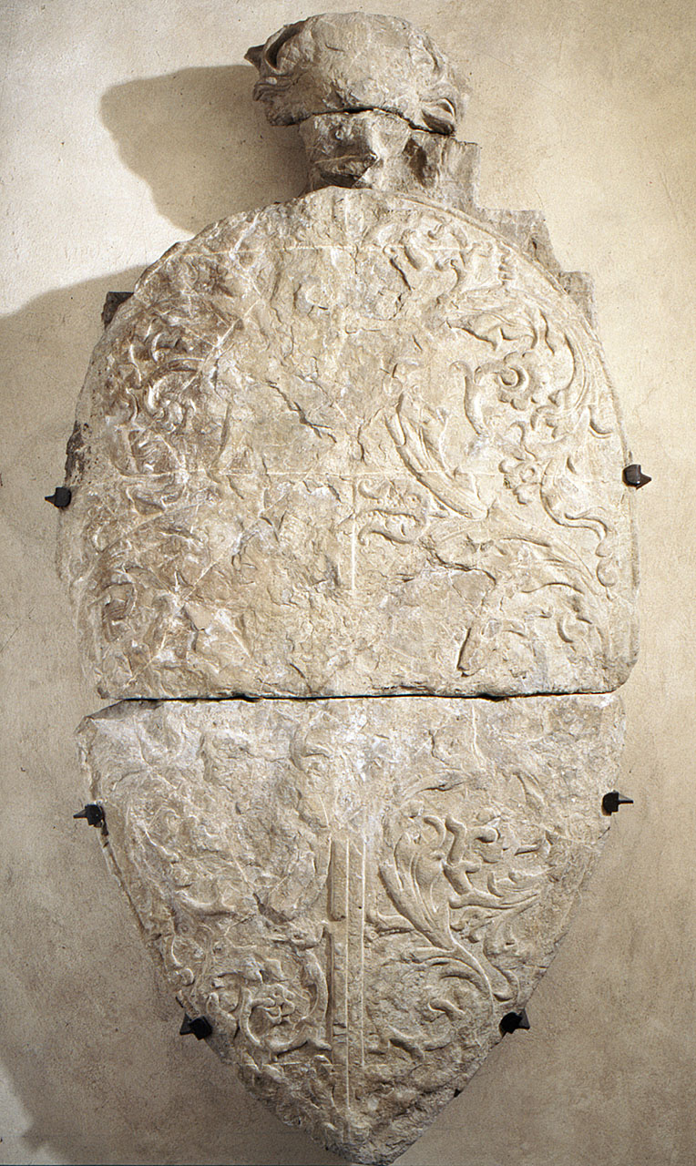 stemma comunale di Firenze (rilievo) di Lamberti Niccolò di Pietro (fine sec. XIV)