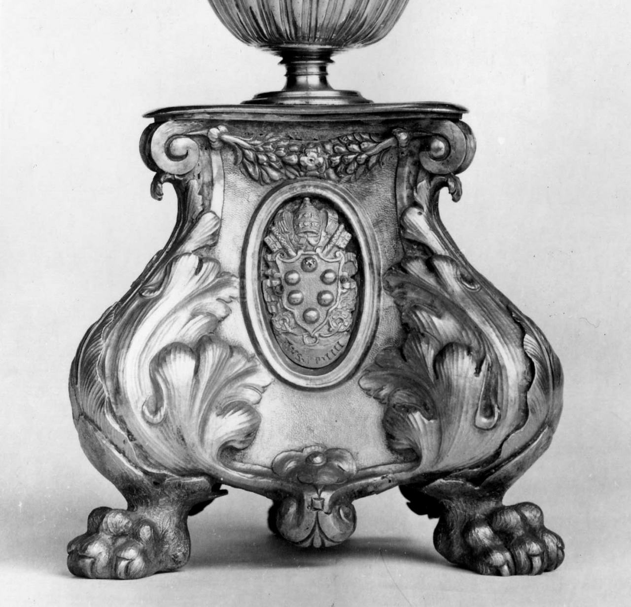 reliquiario - a ostensorio - arte romana, bottega fiorentina (inizio sec. XVI, sec. XVI)
