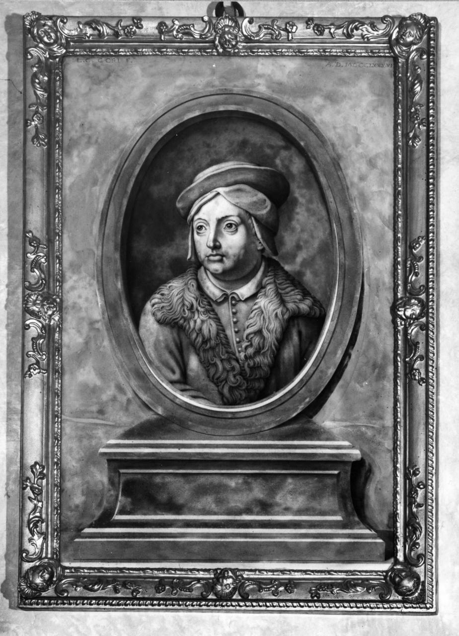 ritratto di Andrea del Sarto (dipinto) di Gori Lamberto Cristiano (sec. XVIII)