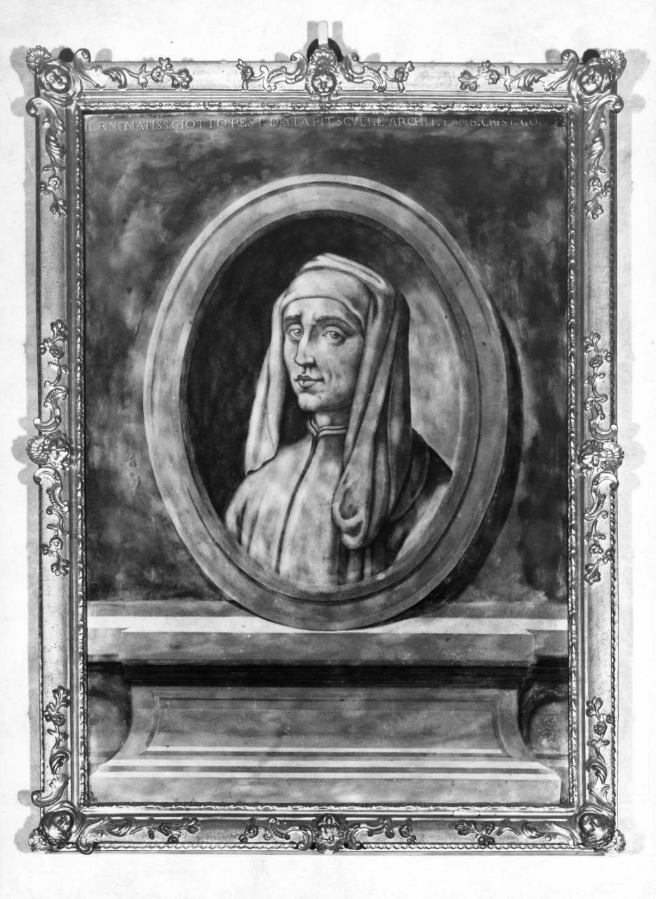 ritratto di Giotto (dipinto) di Gori Lamberto Cristiano (ultimo quarto sec. XVIII)